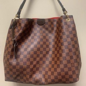 Louis Vuitton Graceful MM (Damier Ebene)
